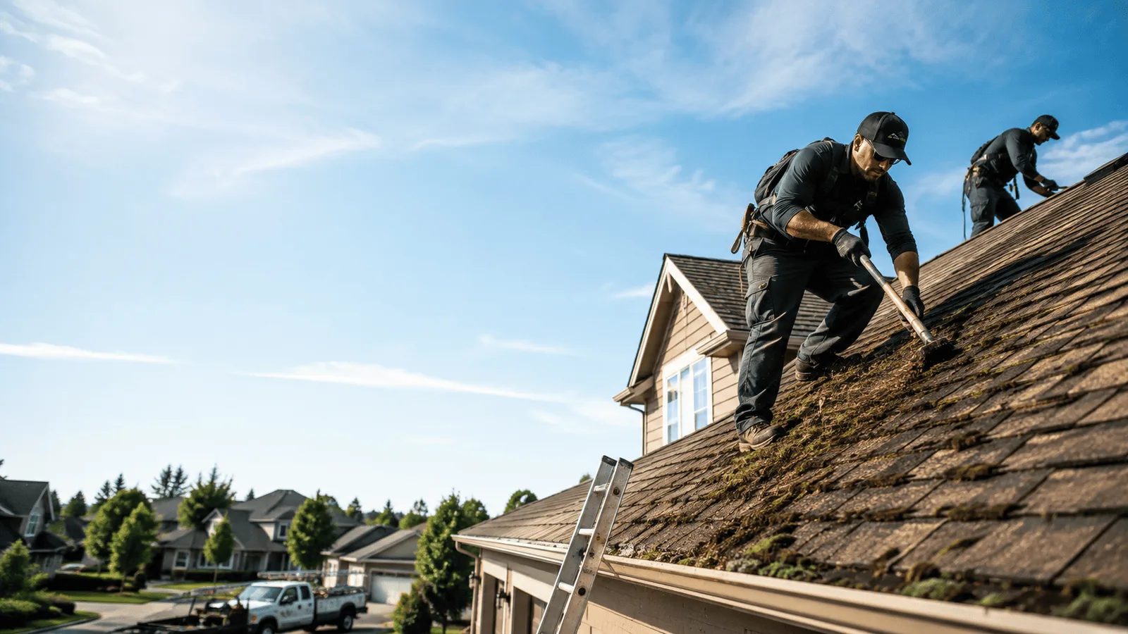 Roof Moss Removal in Weston, MO near me